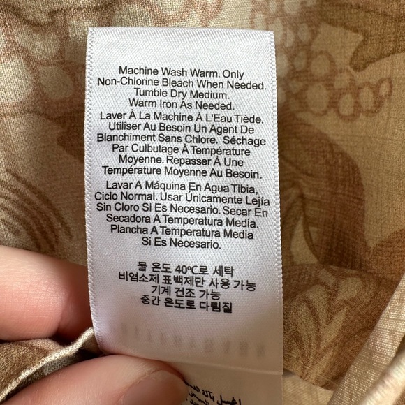 3 Pottery Barn Decorative Pillow Sham Euro Cora Beige Tan 26x26 Floral NWOT - Picture 8 of 8